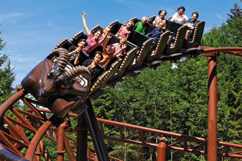 Bergachterbahn Freizeitpark Ruhpolding