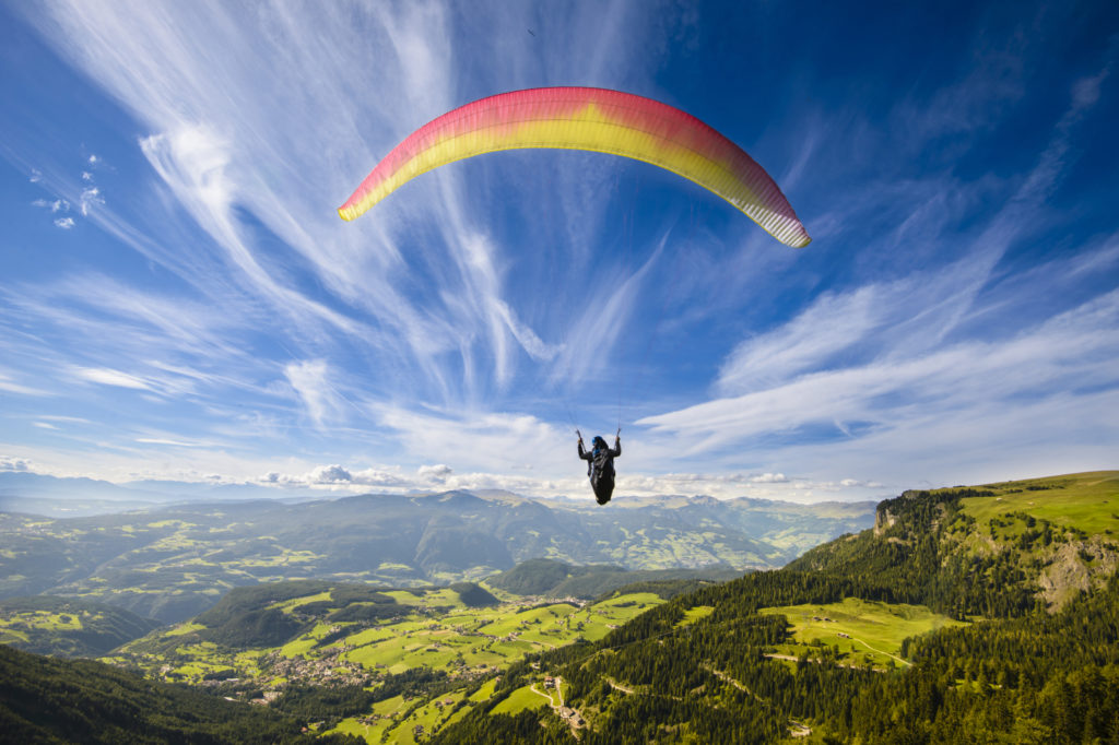 Gleitschirm fliegen